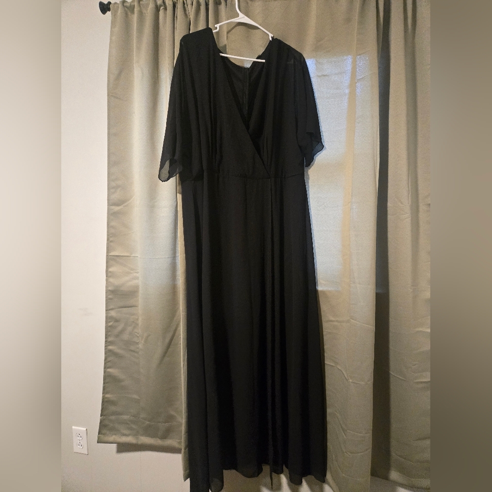 Elegant Black Women's Dress Shein 5x